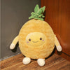 Peluche douce en forme de fruit ananas