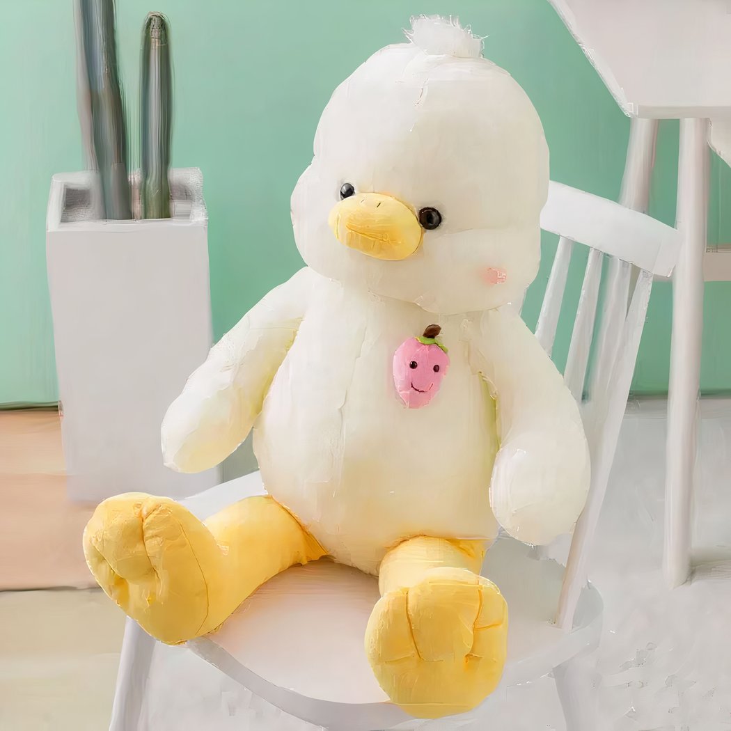 Peluche géante canard