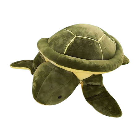 Peluche géante de tortue verte