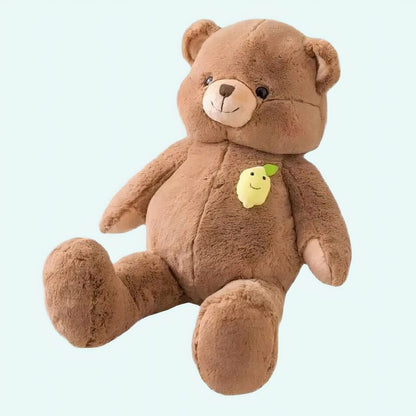 Peluche géante ours marron