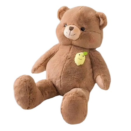 Peluche géante ours marron