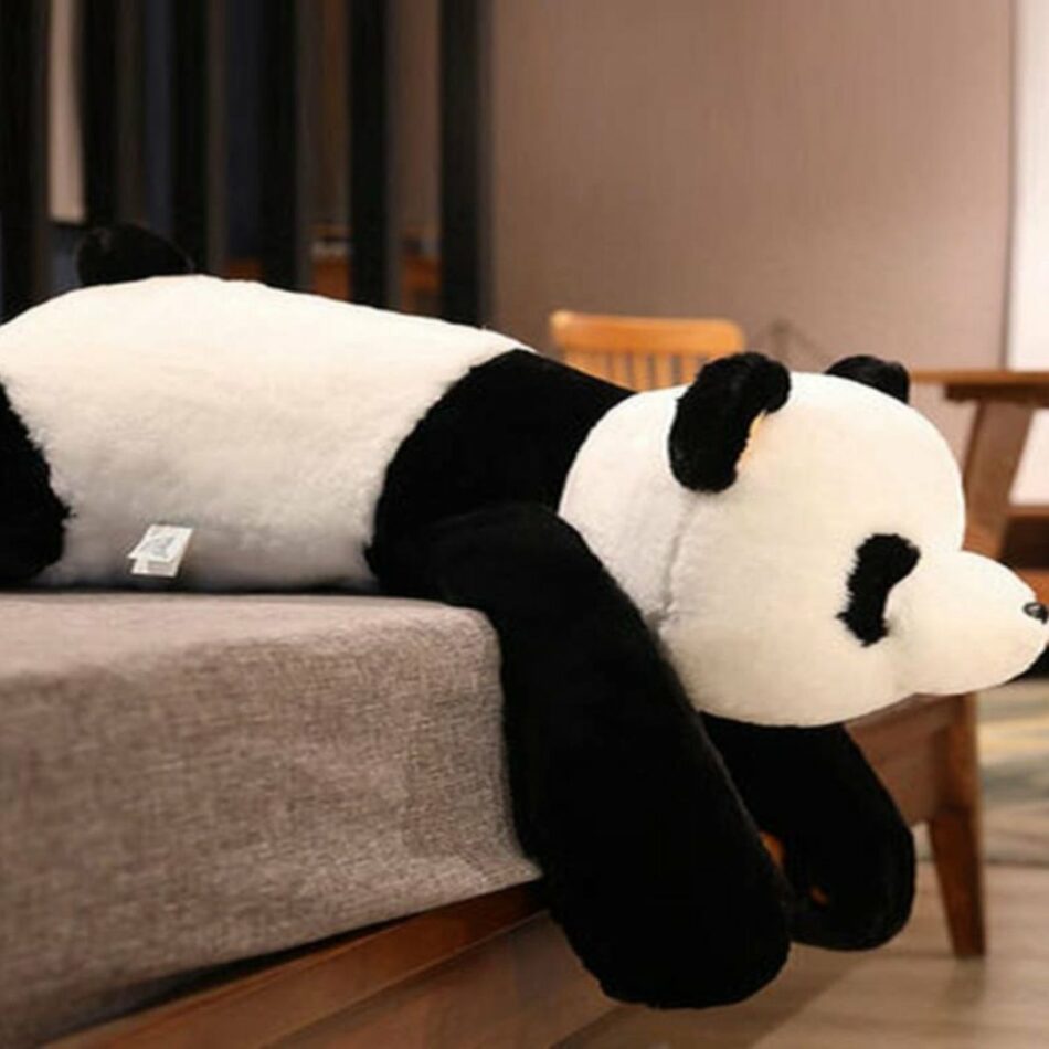 Peluche géante panda adorable