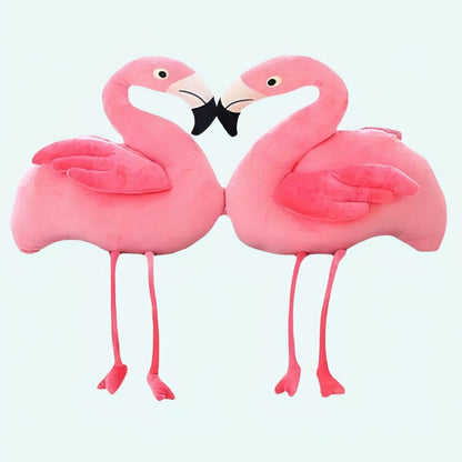 Peluche géante flamant rose