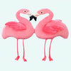Peluche géante flamant rose