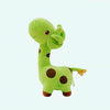 Peluche girafe toute mignonne verte