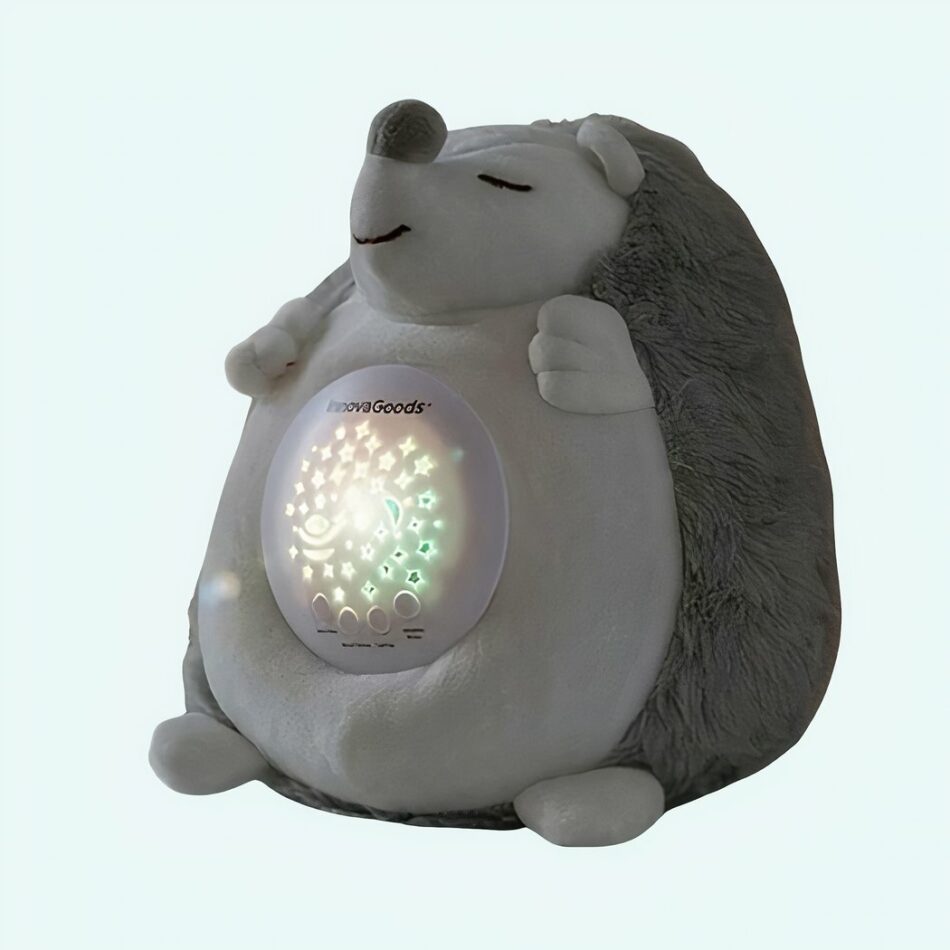 Peluche hérisson bruit blanc de ciel étoilé