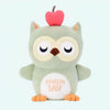 Peluche hibou gris trop mignon