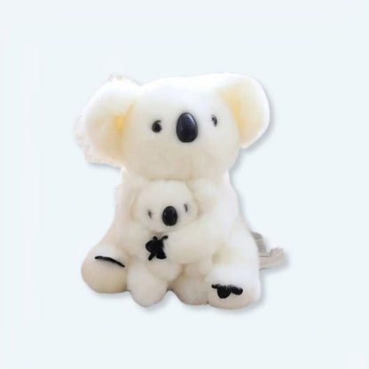 Peluche koala avec bébé