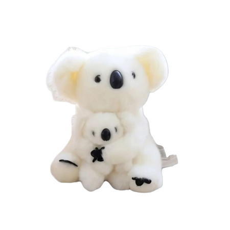 Peluche koala avec bébé