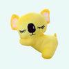 Peluche koala jaune toute mignonne