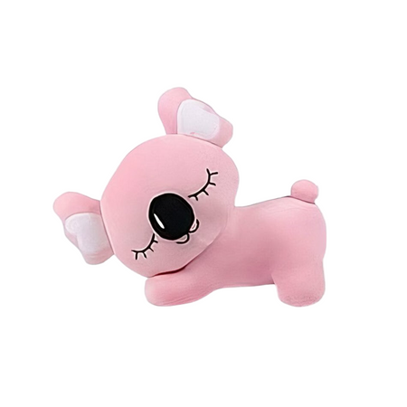 Peluche koala rose oreiller