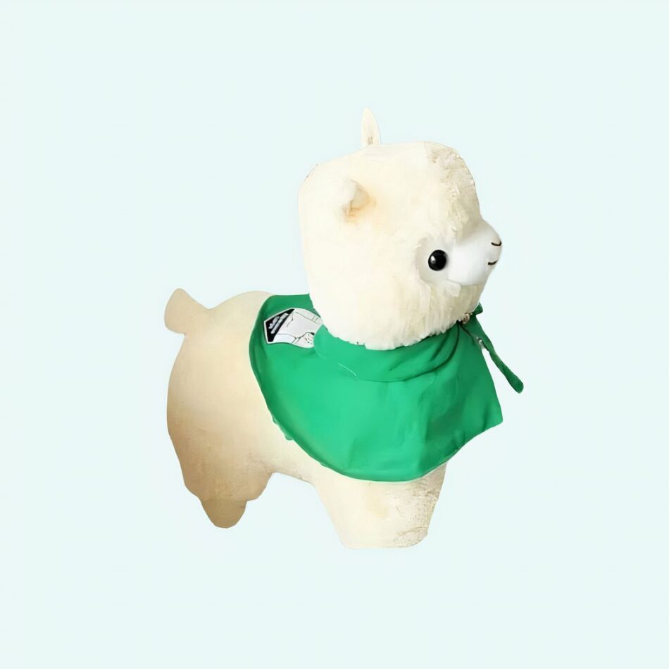 Peluche lama magicien