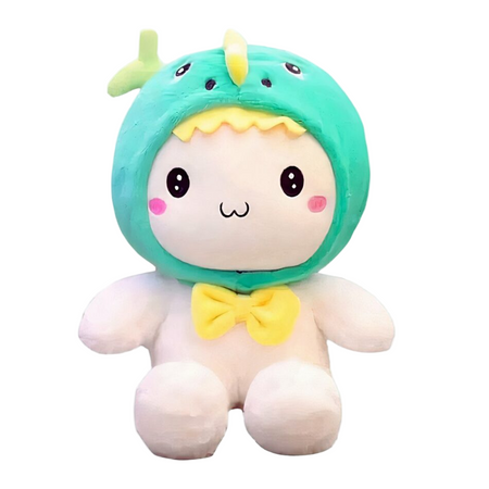 Peluche lapin bonnet baleine