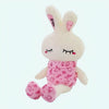 Peluche lapin rose lumineux