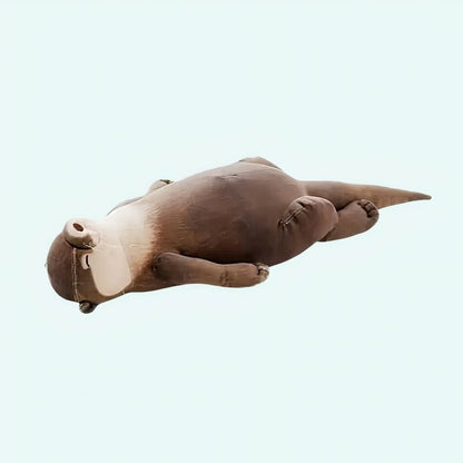 Peluche trousse loutre