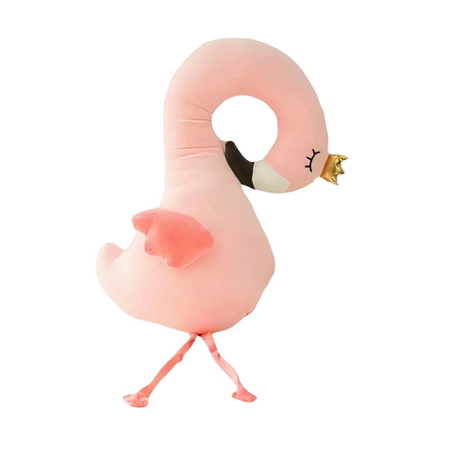 Peluche oreiller Flamant rose - rose clair