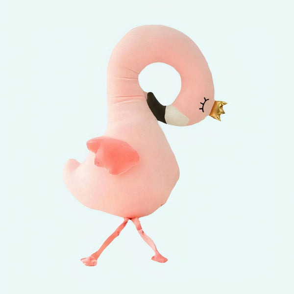 Peluche oreiller Flamant rose - rose clair