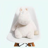 Peluche oreiller hippopotame blanc