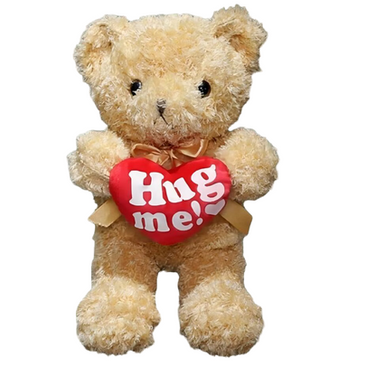 Peluche ours blanc gros câlins