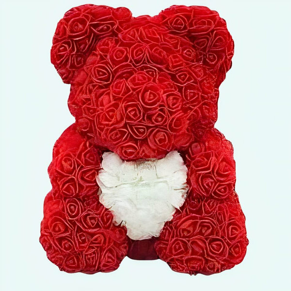 Peluche ours roses rouges coffret collector