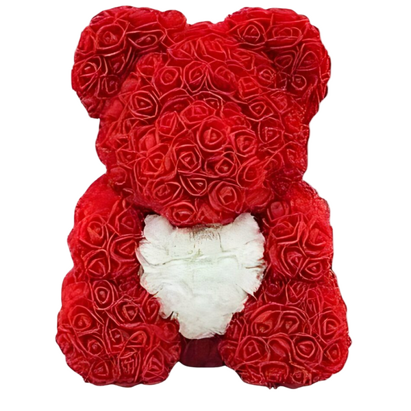 Peluche ours roses rouges coffret collector