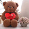 Peluche ourson brun Love
