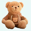 Peluche ourson pull marron