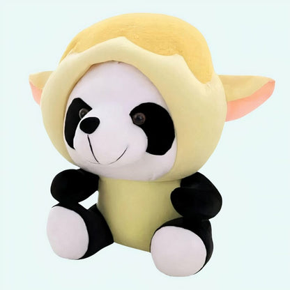 Peluche panda déguisé en mouton