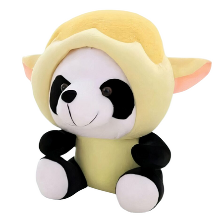 Peluche panda déguisé en mouton