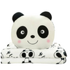 Peluche panda joyeux avec couverture