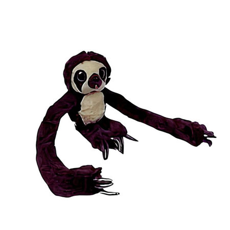 Peluche paresseux aux long bras