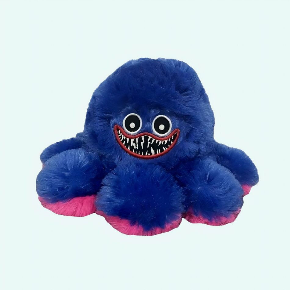 Peluche pieuvre Huggy wuggy réversible