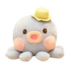 Peluche pieuvre Kawaii bleue