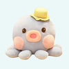 Peluche pieuvre Kawaii bleue