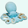 Peluche pieuvre bleue claire trop mignonne