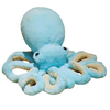 Peluche pieuvre bleue claire trop mignonne
