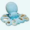Peluche pieuvre bleue claire trop mignonne