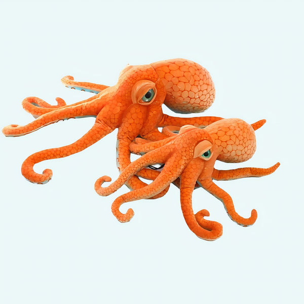 Peluche réaliste de pieuvre