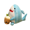 Peluche requin bubble tea