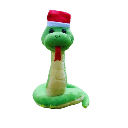 Peluche serpent Noël