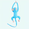 Peluche singe kawaii longue queue bleue