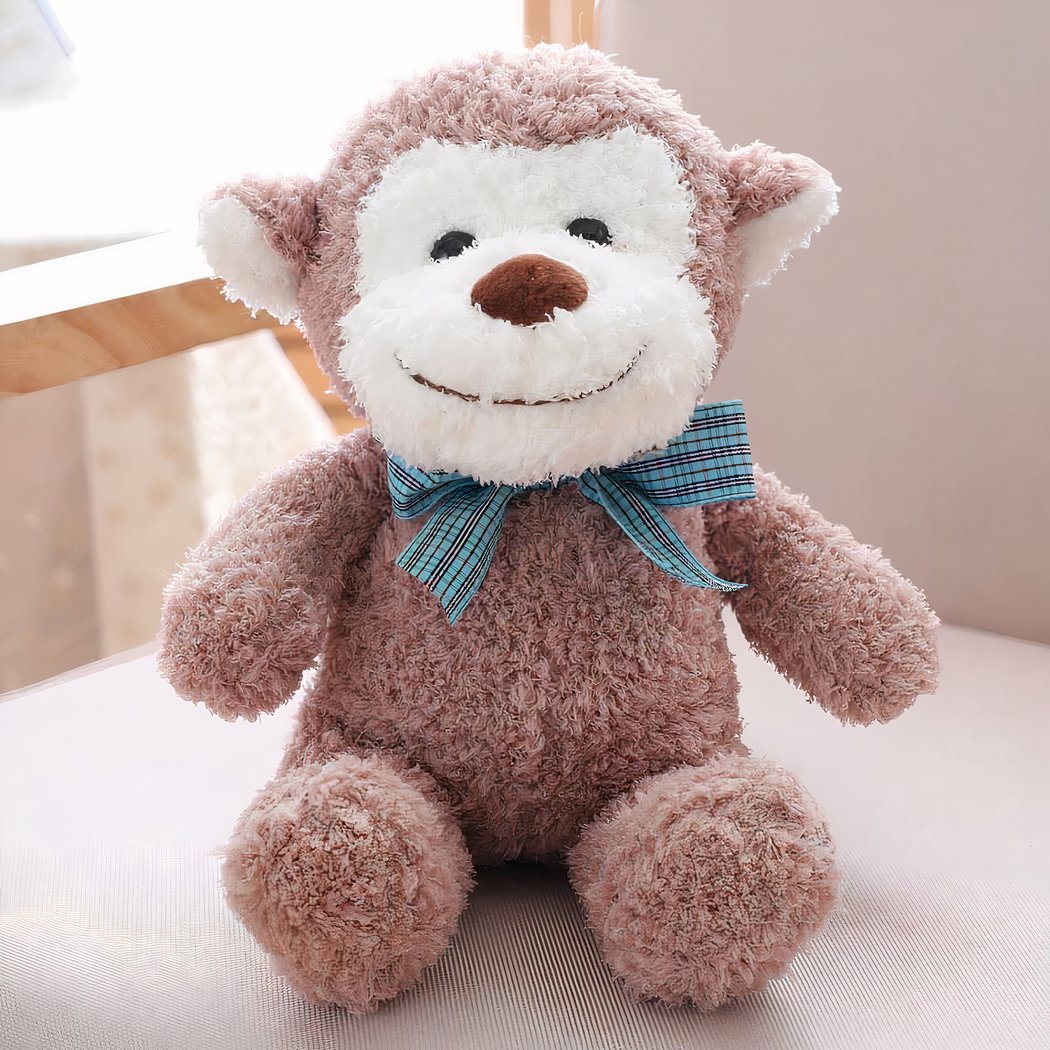 Peluche singe toute douce