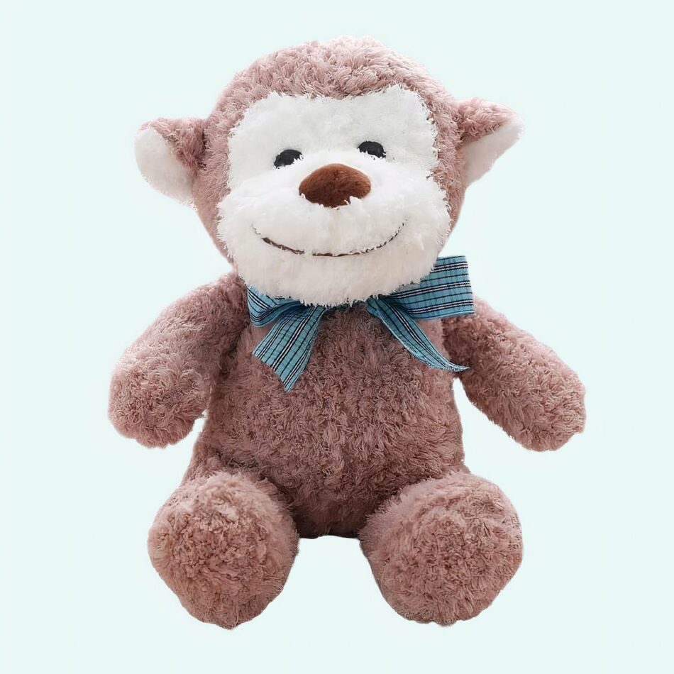 Peluche singe toute douce
