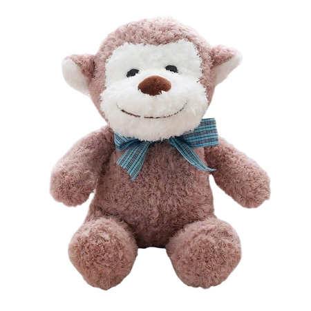 Peluche singe toute douce