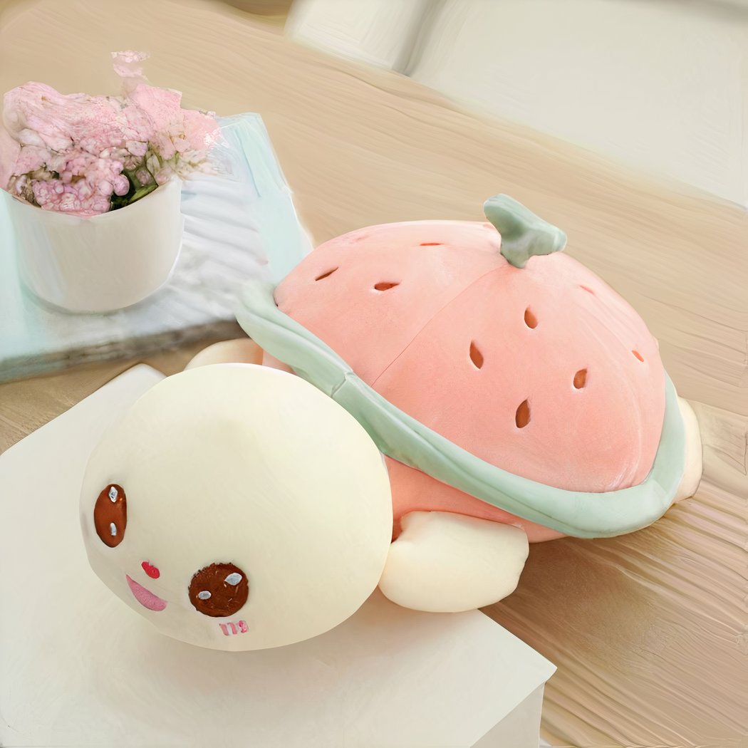 Peluche tortue fruit