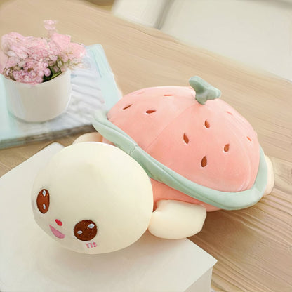 Peluche tortue fruit