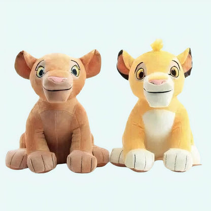 Peluches Simba et Nala