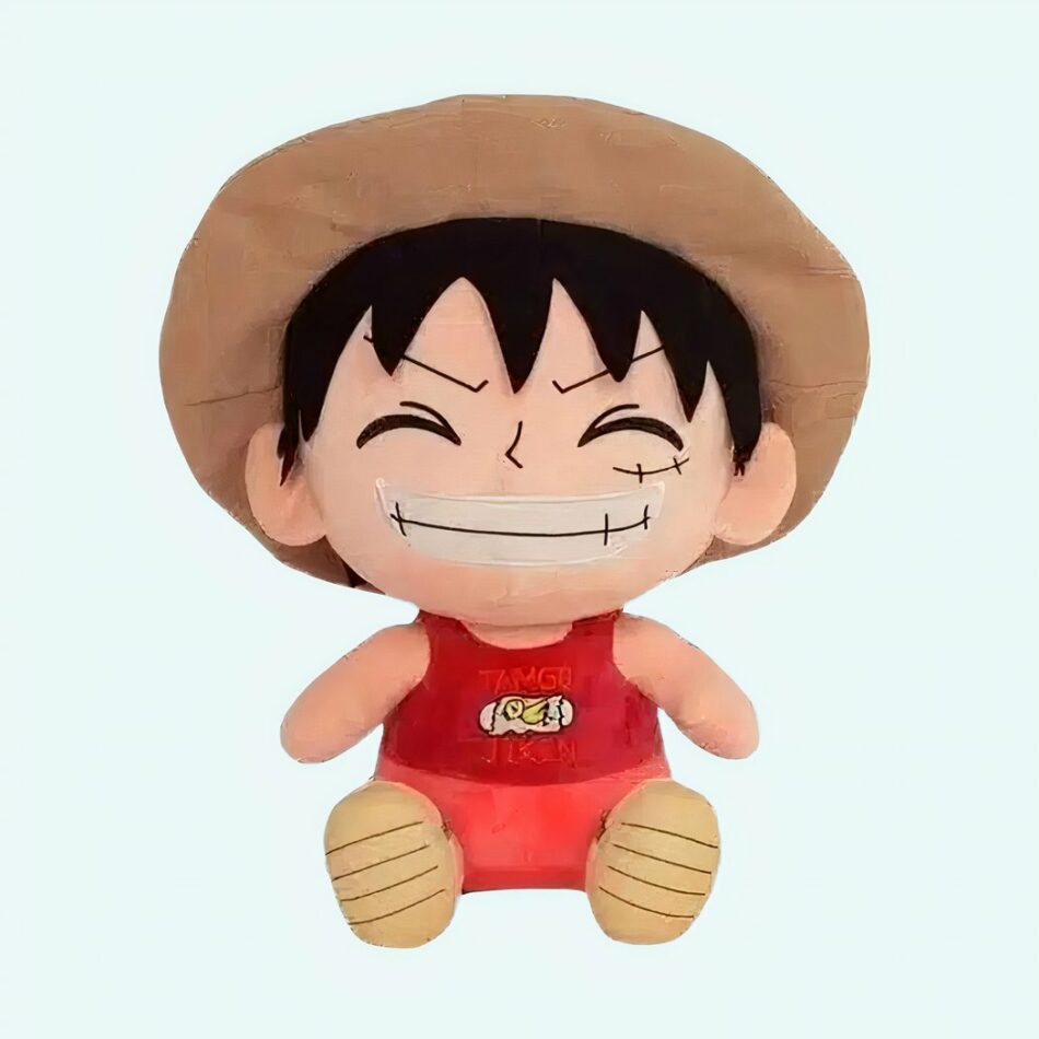 Petite peluche Luffy heureux One piece
