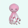 Poulpe mignon en peluche rose
