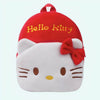 Sac à dos en peluche Hello Kitty rouge